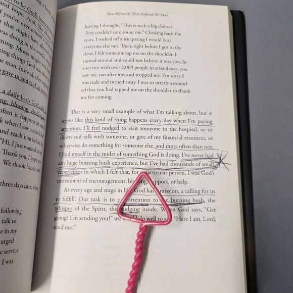 Moses In the Footsteps of the Reluctant Prophet Book by Adam Hamilton 2017 HC - Picture 4 of 14